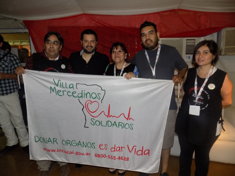 ARTISTA EN CALLE ANGOSTA 2015 DIFUNDIENDO LA DONACION DE ORGANOS, Fundacion Villa Mercedinos Solidarios, Villa Mercedes
